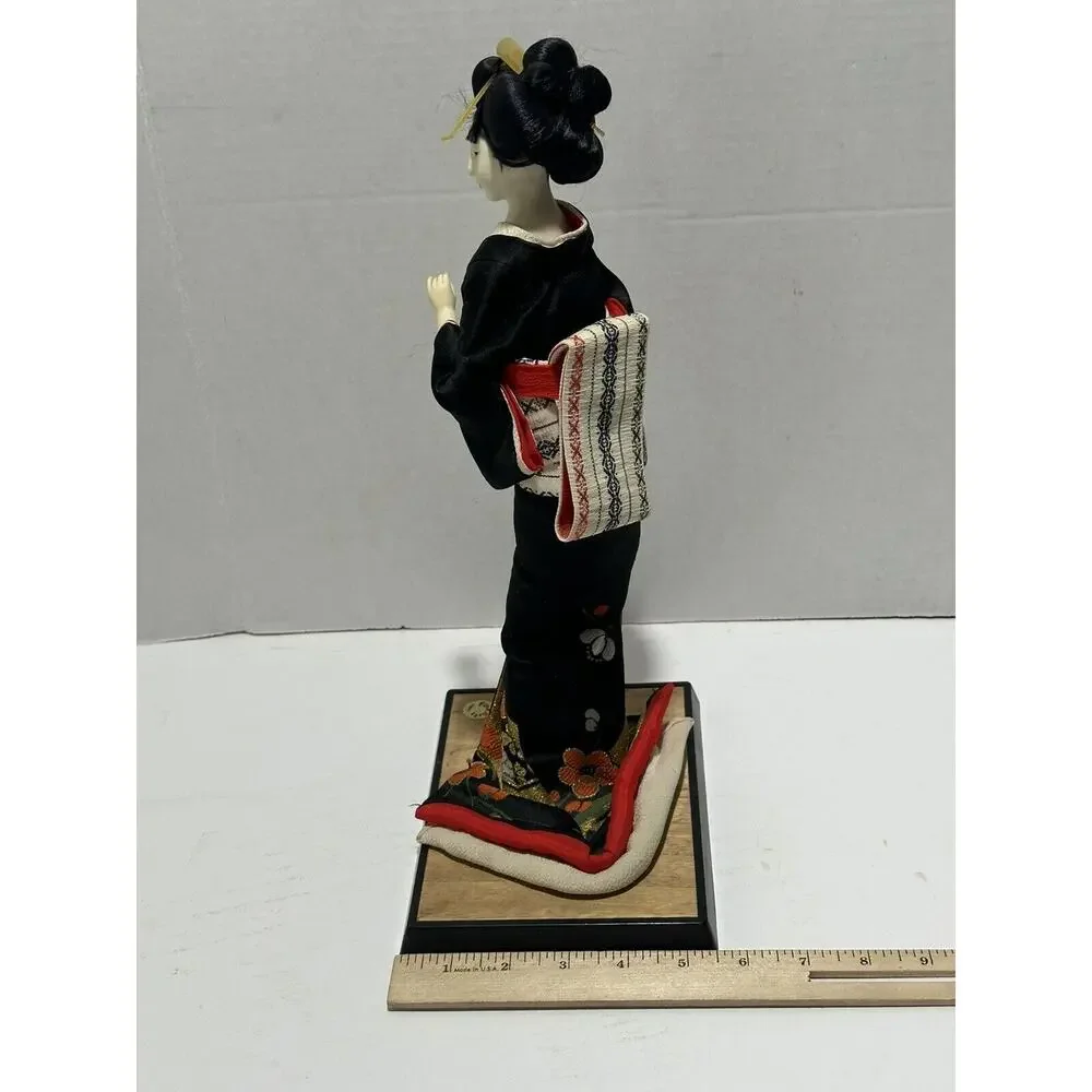 Vintage Japanese Doll Kimono Geisha‎ Traditional Folk Fine Art Japan 14” Tall